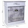 Batų lentyna Alexandra House Living Balta 28 x 58 x 50 cm 1 stalčius