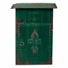 почтовый ящик Alexandra House Living Зеленый Железо 11 x 37 x 27 cm