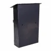 почтовый ящик Alexandra House Living Чёрный Железо 11 x 37 x 27 cm