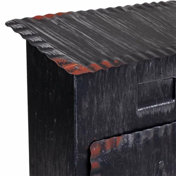почтовый ящик Alexandra House Living Чёрный Железо 11 x 37 x 27 cm