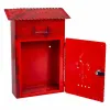 Pašto dėžutė Alexandra House Living Raudona Geležis 11 x 37 x 27 cm