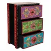 Lādīte Alexandra House Living Krāsa Koks MDF 11 x 28 x 19 cm 3 atvilknes