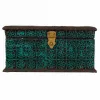 Korurasia Alexandra House Living Turkoosi Maali Mangopuu Synteettistä hartsia Puu MDF 19 x 11 x 25 cm