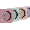 Настольные часы Home ESPRIT Зеленый Розовый Коралл Лиловый (4 штук)