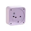 Настольные часы Home ESPRIT Зеленый Розовый Коралл Лиловый (4 штук)