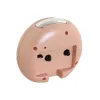 Настольные часы Home ESPRIT Розовый Коралл Мята Лиловый (4 штук)