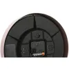 Sieninis laikrodis Home ESPRIT Koralas Mėtos Alyvinė PVC 25,5 x 4,3 x 25,5 cm (3 vnt.)