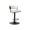Табурет Home ESPRIT Белый Металл 48,5 x 48 x 83,5 cm
