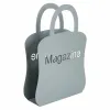 Lehtiteline Alexandra House Living Harmaa Rauta 8 x 38 x 26 cm
