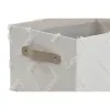 Набор корзин Home ESPRIT Серый Кремовый 35 x 25 x 18 cm 3 Предметы (2 штук)