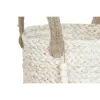 Basket set Home ESPRIT Natural Light brown Jute Corn fiber Modern 40 x 40 x 41 cm
