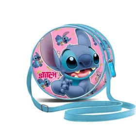 Shoulder Bag Stitch Blue 18,5 x 18,5 x 7 cm