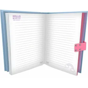 Slepenais dienasgrāmata ar slēdzeni Hello Kitty