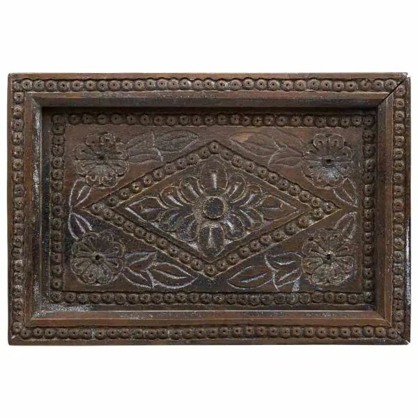 Dėžutė Alexandra House Living Balta Pilka Mango mediena 20 x 9 x 29 cm