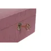 Lādīte Home ESPRIT Krēmkrāsa Fuksīns 27 x 19 x 9 cm