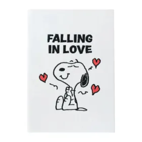 Snoopy - Plush notebook / notebook A5 from the Love Season collection