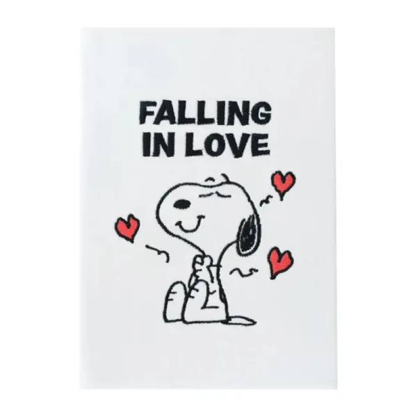 Snoopy - Plush notebook / notebook A5 from the Love Season collection