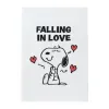 Snoopy - Plush notebook / notebook A5 from the Love Season collection