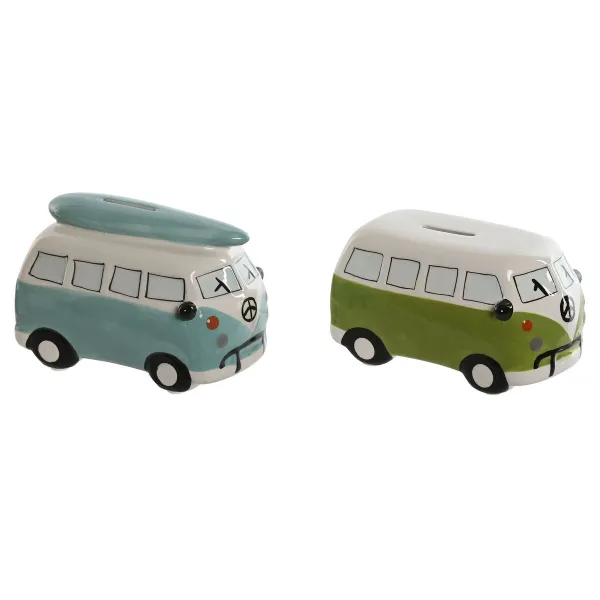 Naudas kaste Home ESPRIT Dolomite Treileris 16 x 10 x 11 cm (2 gb.)