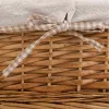 Set of Baskets Alexandra House Living wicker Willow wood 25 x 17 x 48 cm 42 x 20,5 x 15 cm 35 x 16 x 14 cm 3 Pieces
