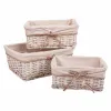 Korisetti Alexandra House Living korihuonekalut Pajupuu 31 x 17 x 41 cm 36 x 27 x 15 cm 31 x 22 x 14 cm 3 Kappaletta