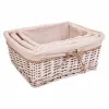 Grozu komplekts Alexandra House Living pīts Vītola koksne 31 x 17 x 41 cm 36 x 27 x 15 cm 31 x 22 x 14 cm 3 Daudzums