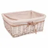 Set of Baskets Alexandra House Living wicker Willow wood 31 x 17 x 41 cm 36 x 27 x 15 cm 31 x 22 x 14 cm 3 Pieces