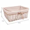 Grozu komplekts Alexandra House Living pīts Vītola koksne 31 x 17 x 41 cm 36 x 27 x 15 cm 31 x 22 x 14 cm 3 Daudzums