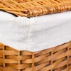 Laundry basket Alexandra House Living Brown 36 x 54 x 45 cm 37 x 28 x 46 cm 30 x 22 x 38 cm 3 Pieces