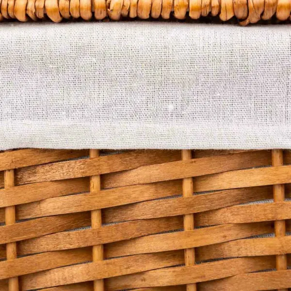 Pyykkikori Alexandra House Living Ruskea 36 x 54 x 45 cm 37 x 28 x 46 cm 30 x 22 x 38 cm 3 Kappaletta