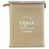 Laundry basket Alexandra House Living Urban Beige Hemp Metal Fir wood