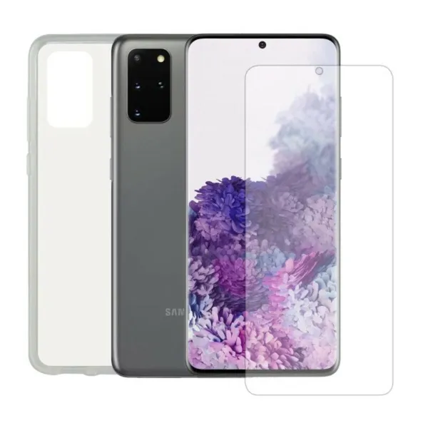 Tempered Glass Mobile Screen Protector + Mobile Case Contact BIG-S1904423