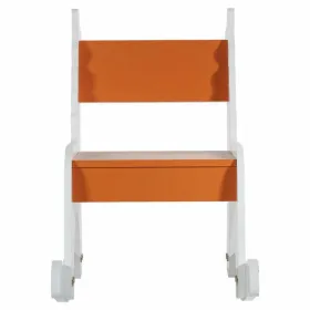 Keinutuoli Alexandra House Living Valkoinen Oranssi Puu MDF 33 x 55 x 51,5 cm Lasten Kirahvi