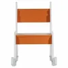 Šūpuļkrēsls Alexandra House Living Balts Oranžs Koks MDF 33 x 55 x 51,5 cm Bērnu Žirafe