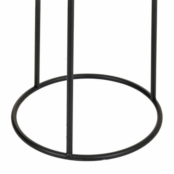 Kasvit Alexandra House Living Musta Kullattu Metalli 24 x 50 x 24 cm Tuellinen