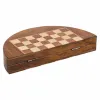 Chess Alexandra House Living Brown Acacia 23 x 1 x 23 cm Magnetic