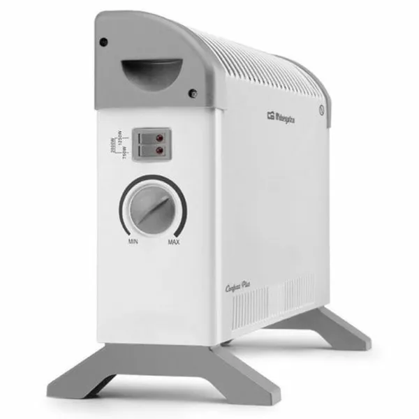 Elektroninen kiertoilmalämmitin Orbegozo CV 1300 Valkoinen/Harmaa 2000 W
