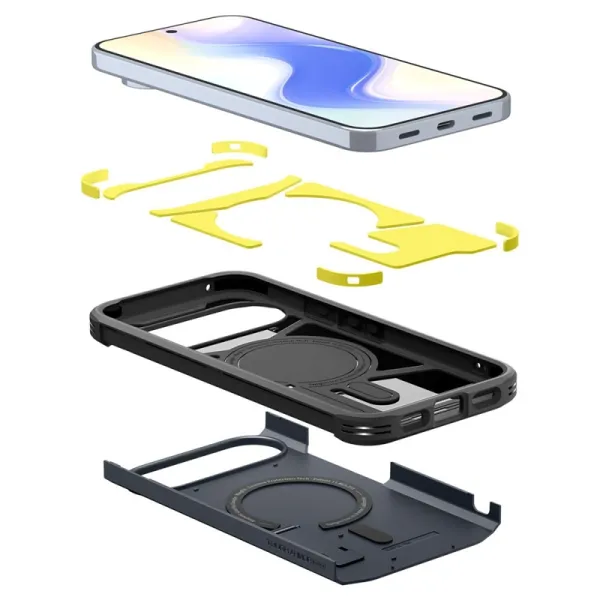 Spigen Tough Armor Mag MagSafe - Case for Google Pixel 10 Pro XL (Metal Slate)