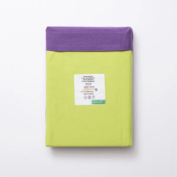 Pārtikas vāka komplekts Benetton Rainbow Zaļš Violets 63 x 63 cm 2 Daudzums
