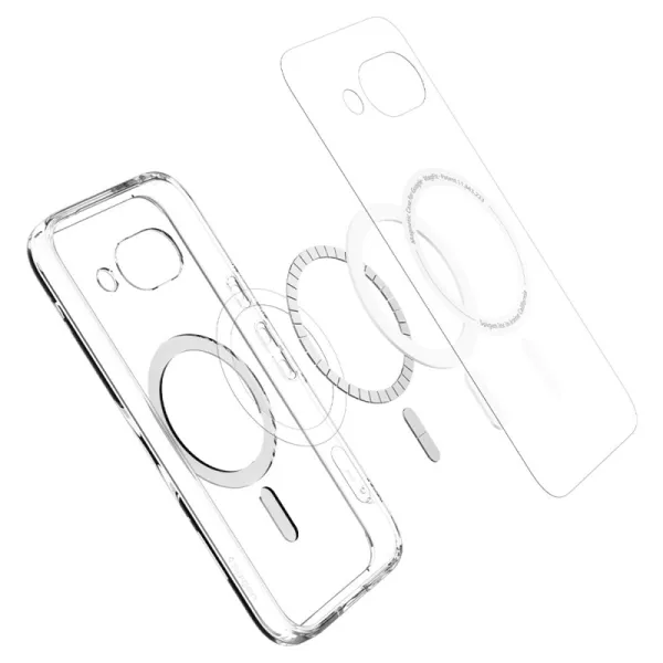 Spigen Ultra Hybrid Mag MagSafe - Case for Google Pixel 9a (White)