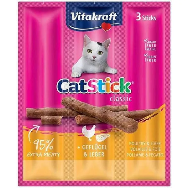 Snack for Cats Vitakraft CatStick Mini птицы