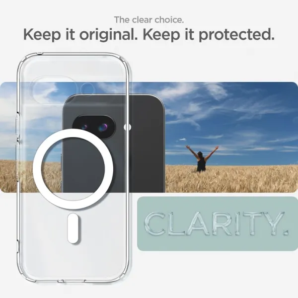 Spigen Ultra Hybrid Mag MagSafe - Case for Google Pixel 9a (White)