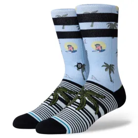 Urheilusukat Stance Aloha Monkey Staple Vaaleansininen
