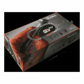 Nitrila cimdi JUBA Agility Grip Oranžs Bez putekļiem 50 gb.