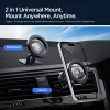 Spigen MFT13 Magnetic Dashboard & Vent Car Mount - Magnetic Car Holder MagSafe (Silver)