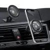 Spigen MFT13 Magnetic Dashboard & Vent Car Mount - Magnetic Car Holder MagSafe (Silver)