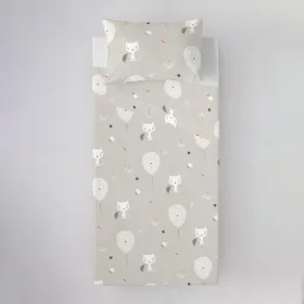 Top sheet Haciendo el Indio Balloons and Cats