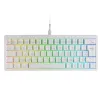 Gaming Keyboard Mars Gaming MKMINIPROWYES Qwerty US White