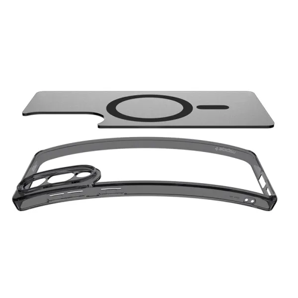 Spigen Ultra Hybrid Mag MagSafe - Case for Samsung Galaxy S25 Edge (Frost Black)