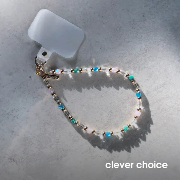 Crong Phone Charm - Lanyard Phone Pendant (Color Crystals)